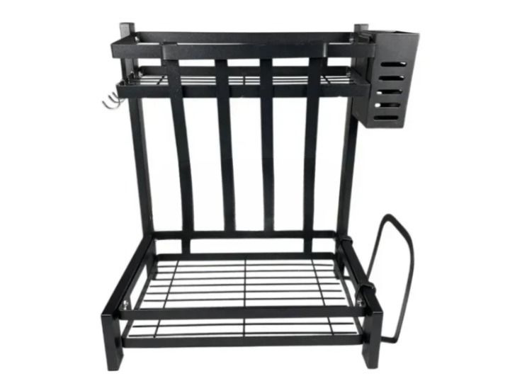 Кухонна полиця-органайзер для раковини Kitchen Rack 39х32х21см (AMN) 10k10p425 фото