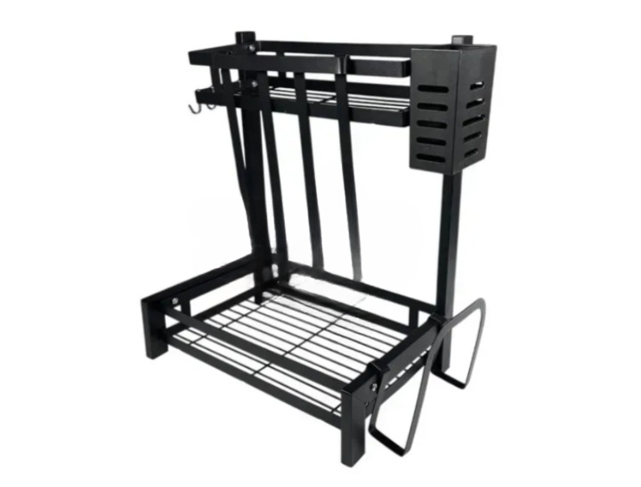 Кухонна полиця-органайзер для раковини Kitchen Rack 39х32х21см (AMN) 10k10p425 фото