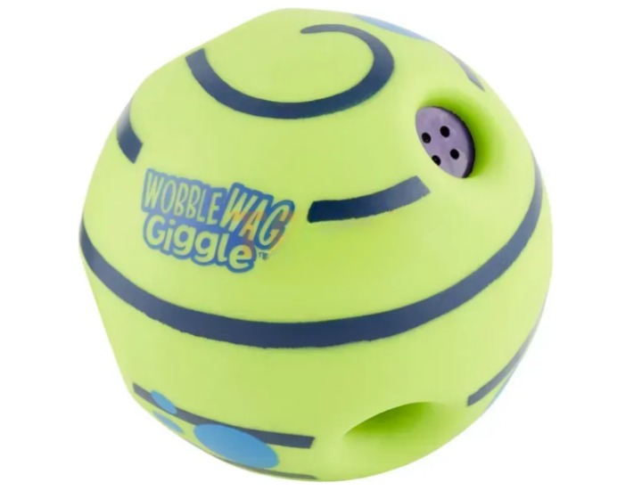 Іграшка для собак | Регочуть м'яч Wobble Wag Giggle 14 см 05k03p007 фото