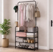 Стійка для одягу Clothes Rack Up 178&times;60&times;26 см, 5 ярусів, чорна 10k10p410v1 фото 1