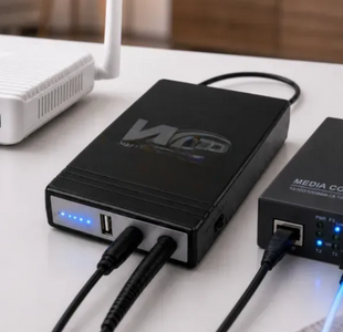 Mini UPS WGP 10 400 мА&middot;год &mdash; безперебійне живлення для роутера 11k02p213v2 фото