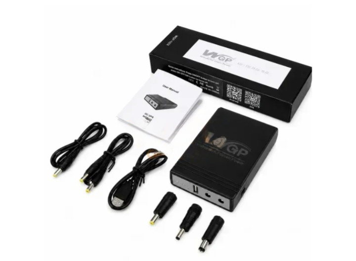 Mini UPS WGP 10 400 мА&middot;год &mdash; безперебійне живлення для роутера 11k02p213v2 фото