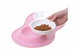 Миска подвійна на силіконовій основі Pet Bowl для котів та собак, Рожевий 05k05p096v2 фото 3