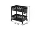 Органайзер універсальний 2-рівневий Storage Rack чорний 10k10p408v1 фото 2